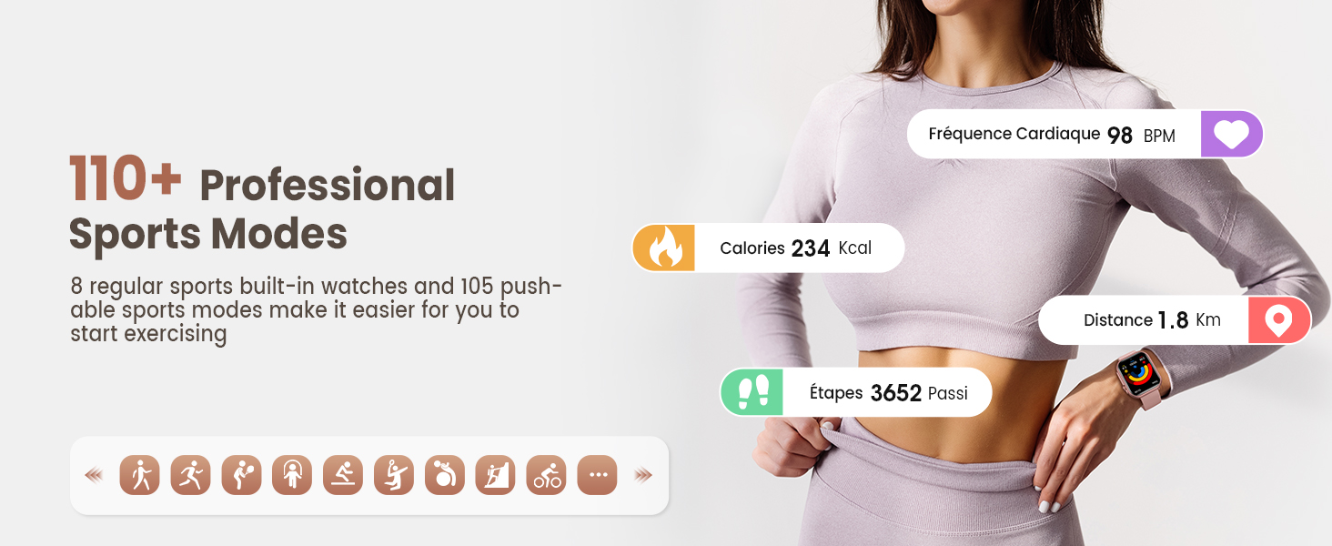 110+ Professional Sports Modes