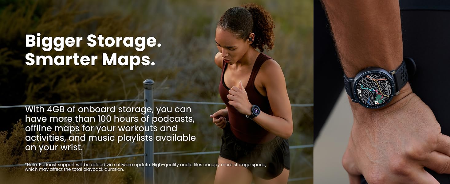Bigger Storage. Smarter Maps