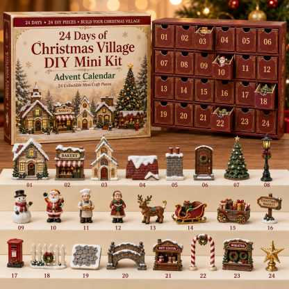 🎁Buy 2 Free Shipping-✨ 24-Day Meaningful Charm Bracelet Advent Calendar Collection