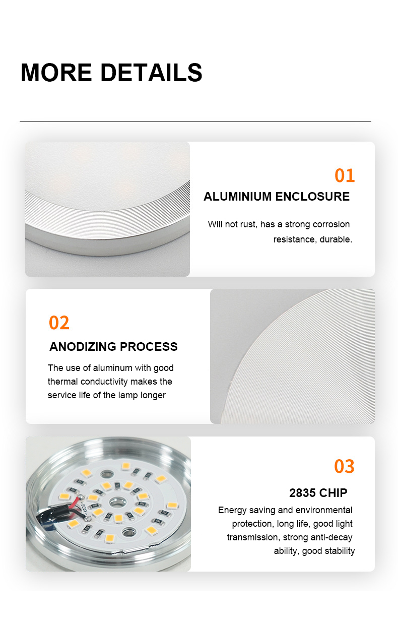 High Quality 5V USB LED Puck Lights | Touch Control Small Round LED Lights for 3D Printed Models, Cabinet, RV & Closet