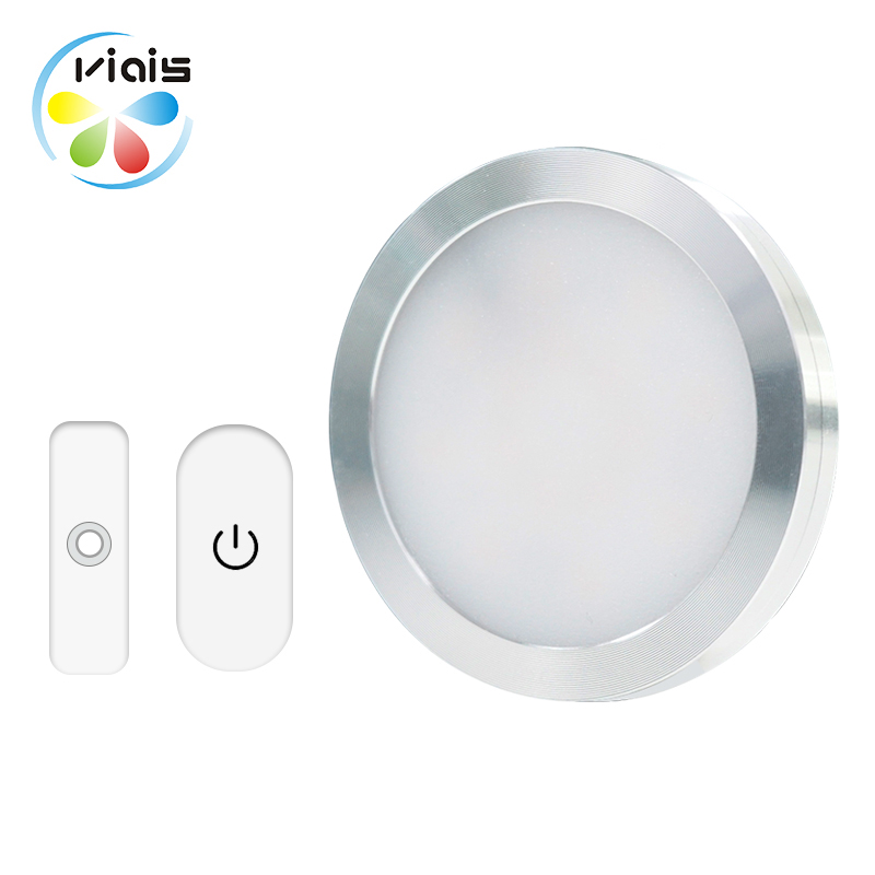 High Quality 5V USB LED Puck Lights | Touch Control Small Round LED Lights for 3D Printed Models, Cabinet, RV & Closet