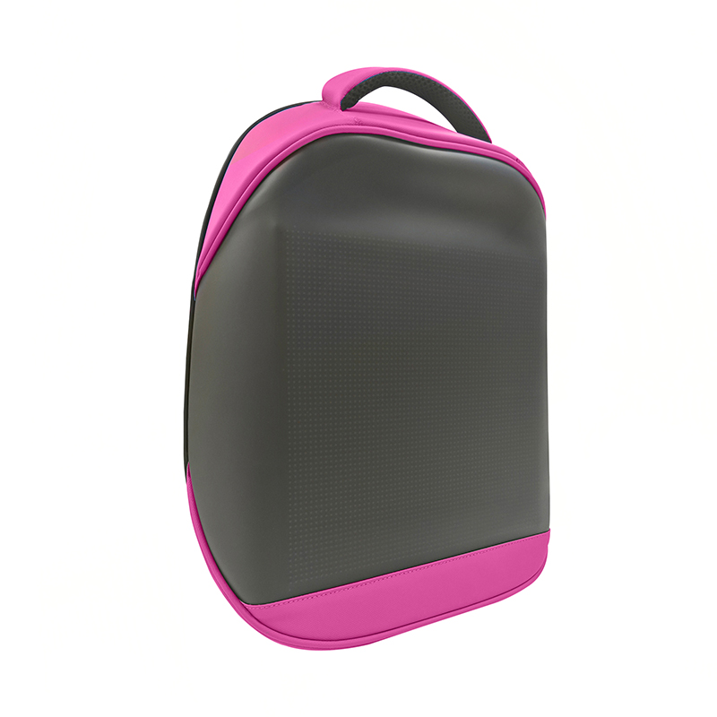 Full color intelligent outdoor LED backpack with LED display screen backpack