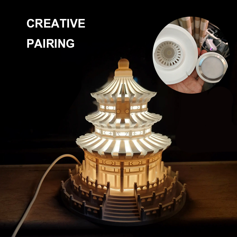 High Quality 5V USB LED Puck Lights | Touch Control Small Round LED Lights for 3D Printed Models, Cabinet, RV & Closet
