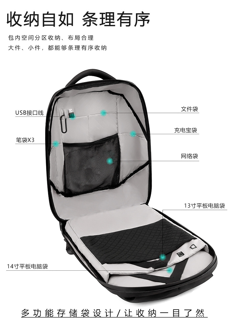 Full color intelligent outdoor LED backpack with LED display screen backpack