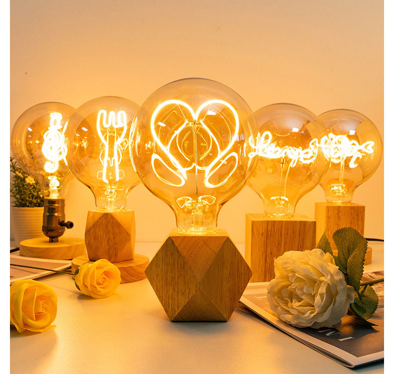 Positive and Negative Same End Soft Filament 300MM LED Flexible Filament Retro Atmosphere Tungsten Filament Light Source Accessories