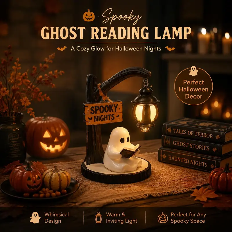 Halloween Ghost Lamp for House Decoration