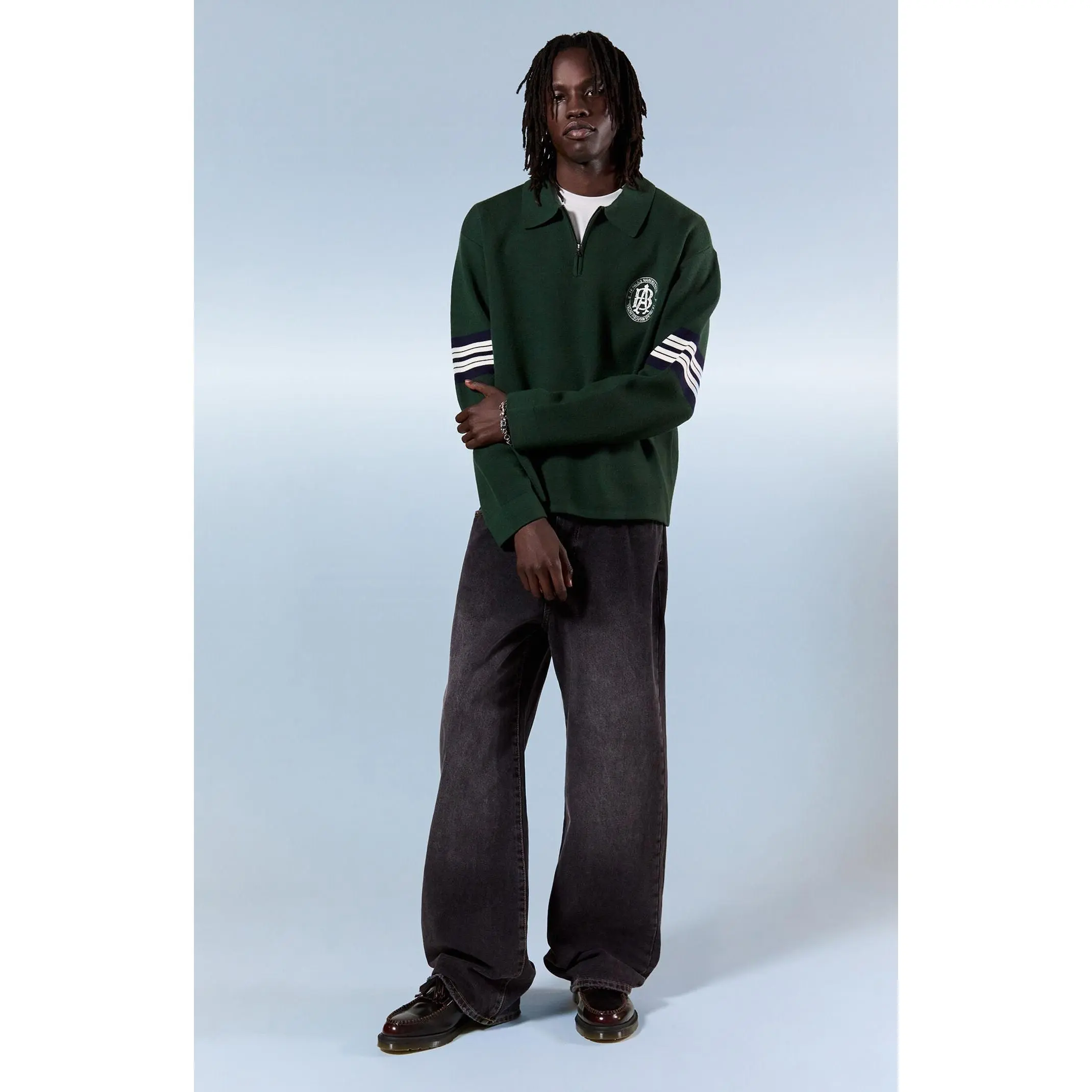 Blake Extreme Baggy Jeans Black - Sustainable Fashion