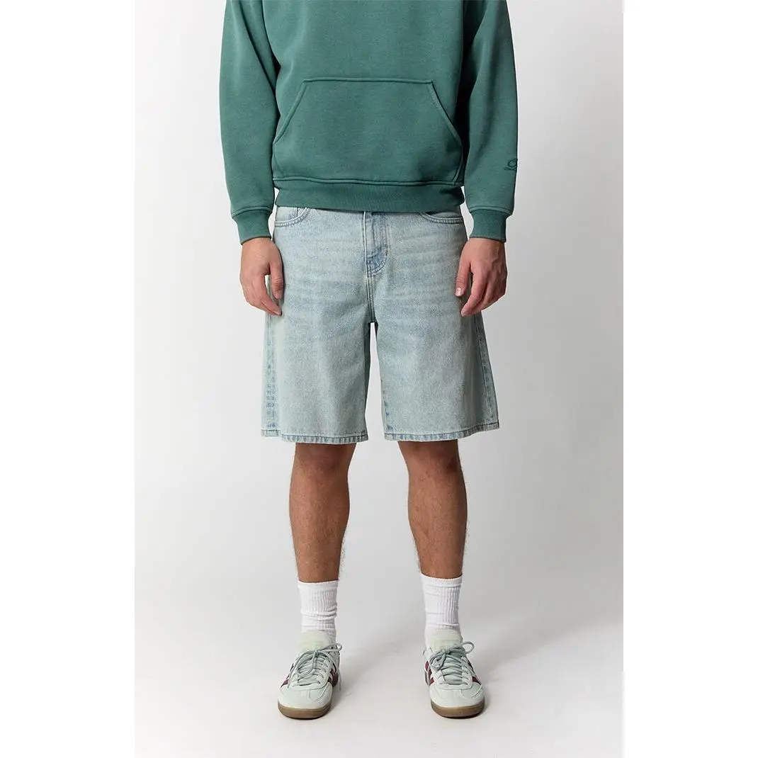 Parker Baggy Jean Shorts Light Blue - Relaxed Fit