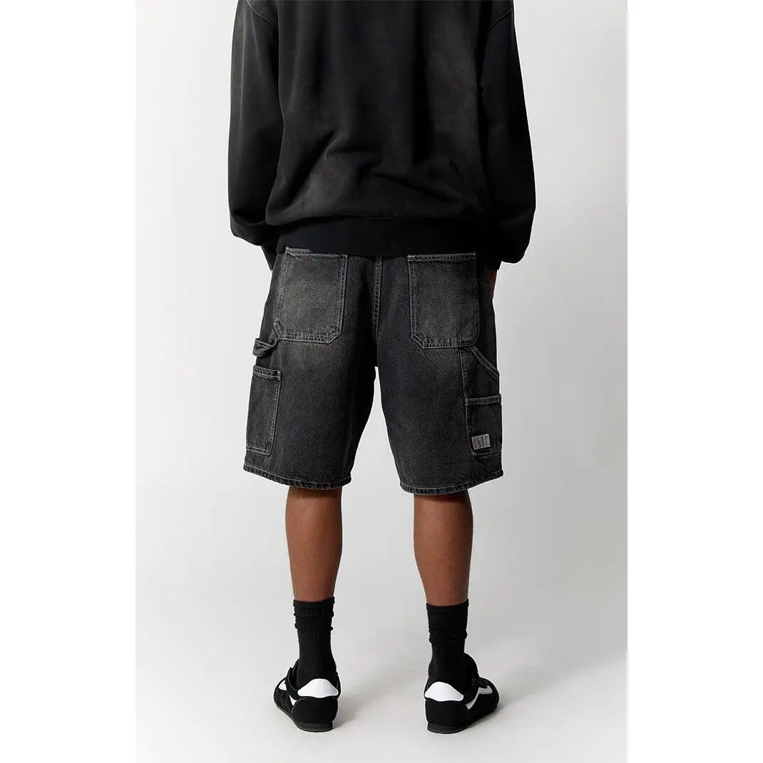 Parker Baggy Jean Shorts Carpenter Black