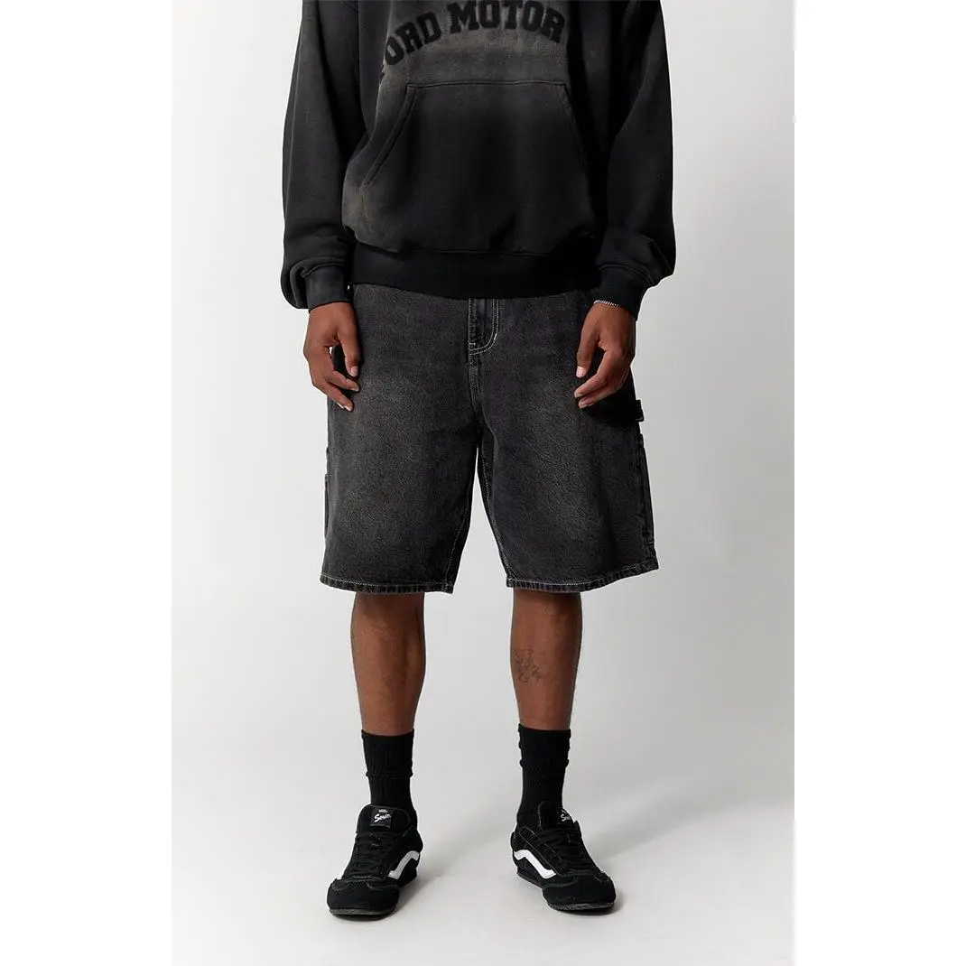 Parker Baggy Jean Shorts Carpenter Black