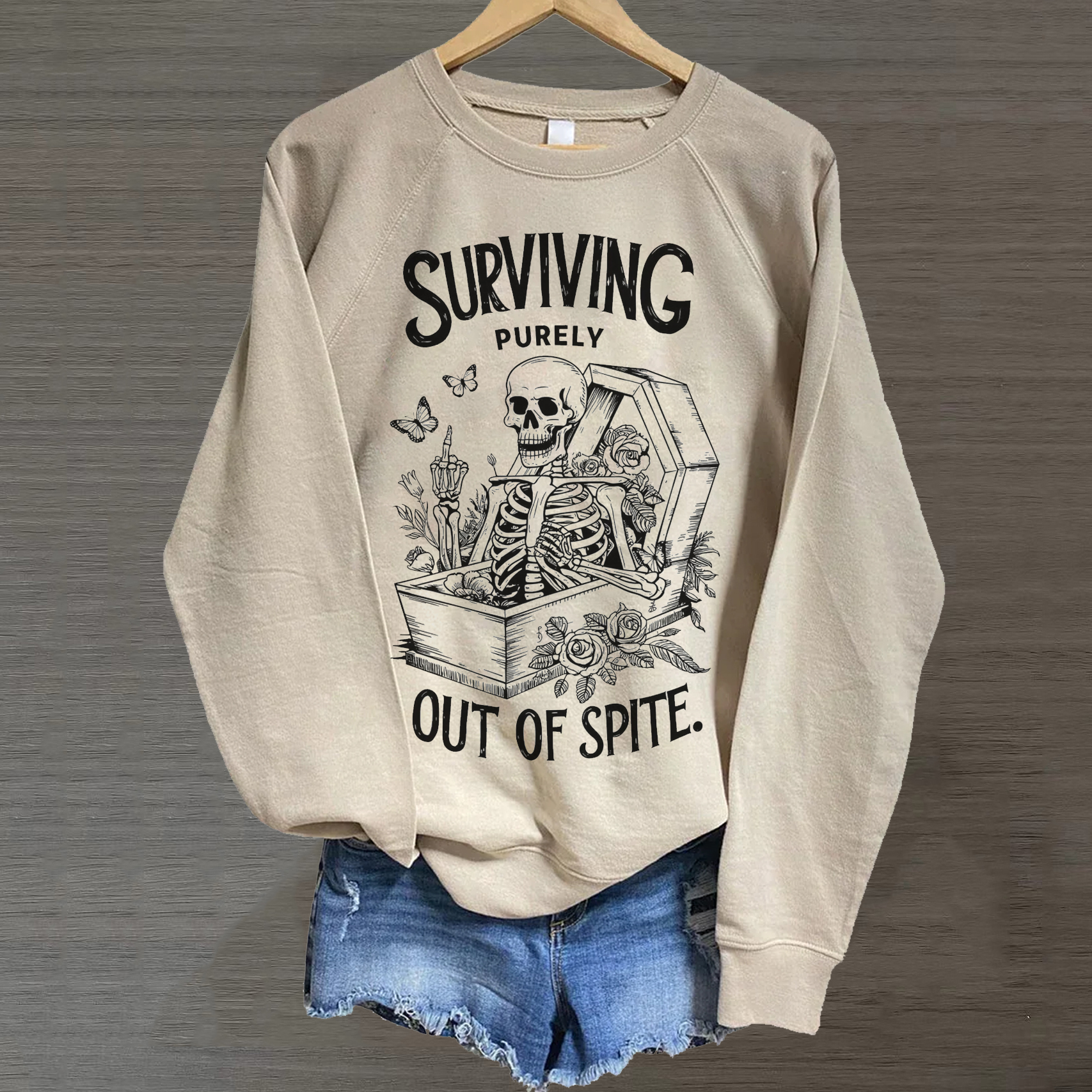 Surviving Purely Out of Spite T-Shirt/Sweatshirt-Teevibe