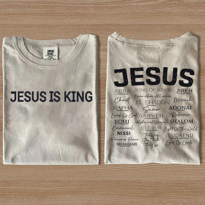 Jesus Is King T-shirt-Teevibe