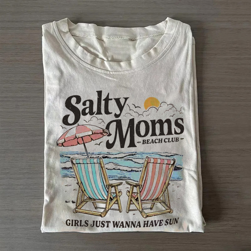Retro Summer Mom T-shirt-Teevibe