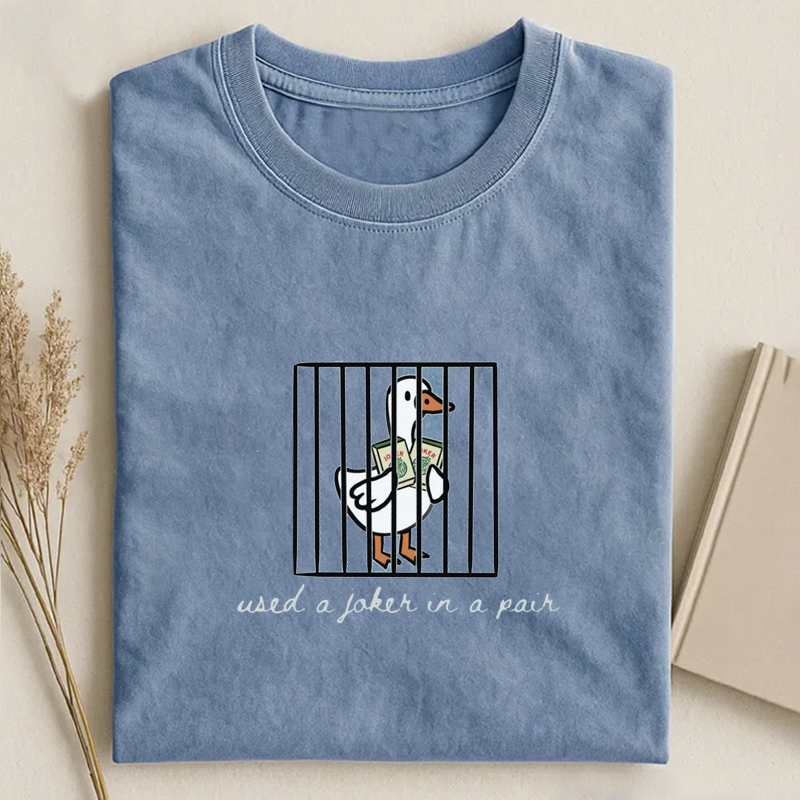 Silly Goose Mahjong T-shirt-Teevibe