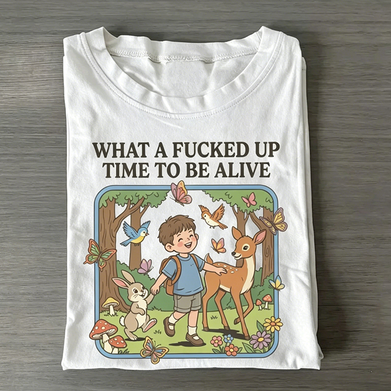What a F*cked Up Time to Be Alive T-shirt.-Teevibe