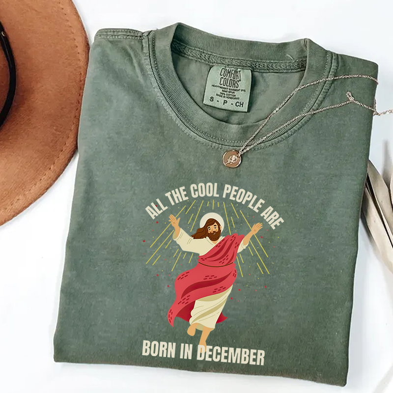 All The Cool Perple Are Born In December T-shirt-Teevibe