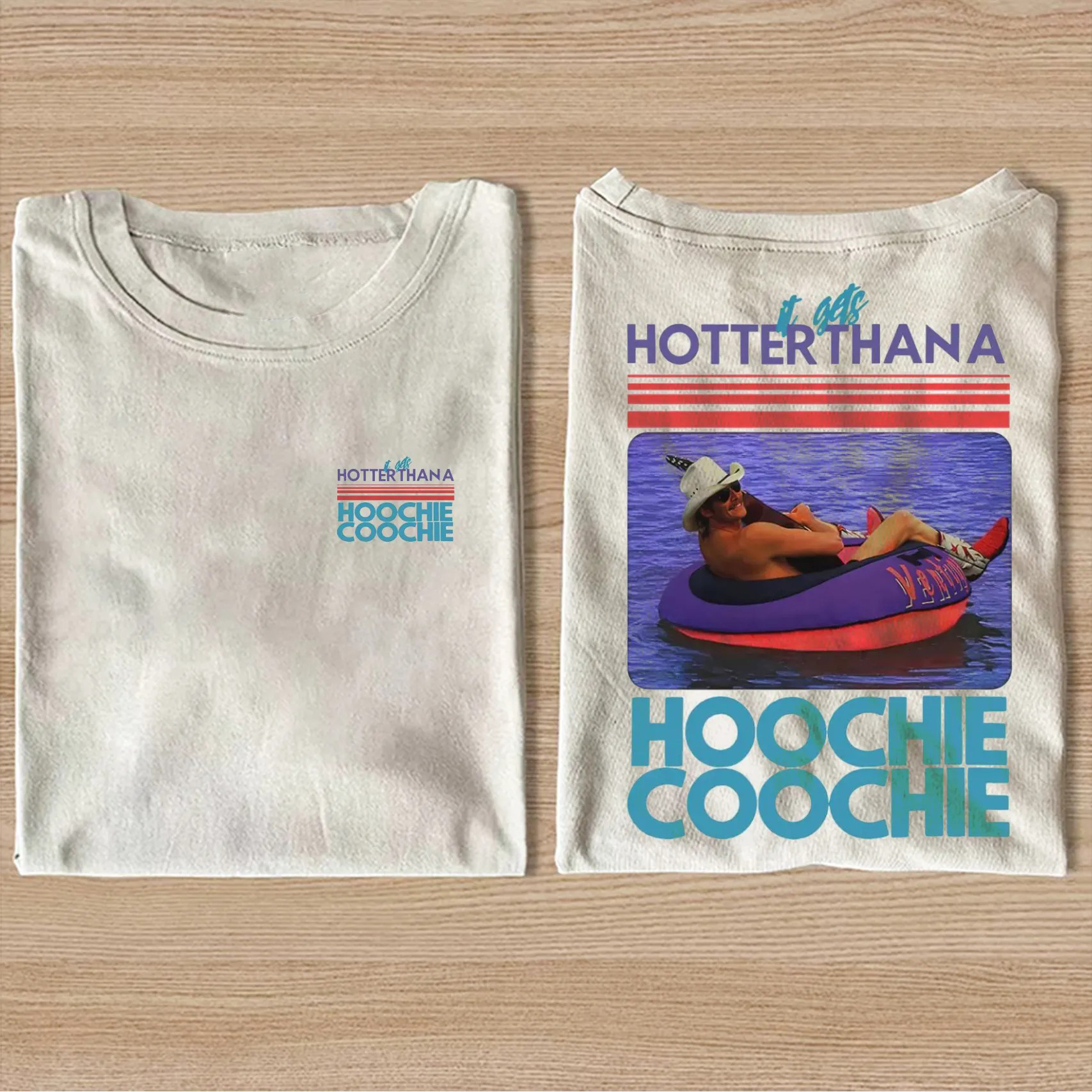 Hotter Than A Hoochie Coochie T-shirt-Teevibe