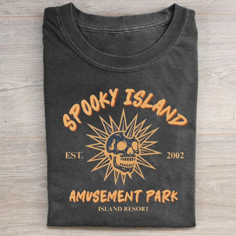 Spooky Island T-shirt-Teevibe