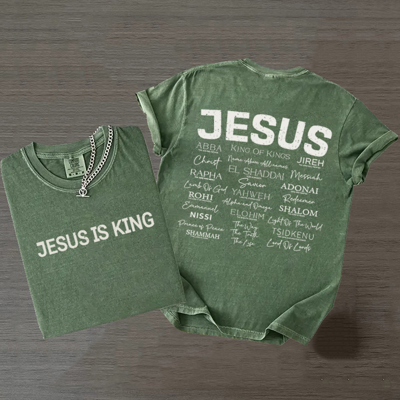 Jesus Is King T-shirt-Teevibe