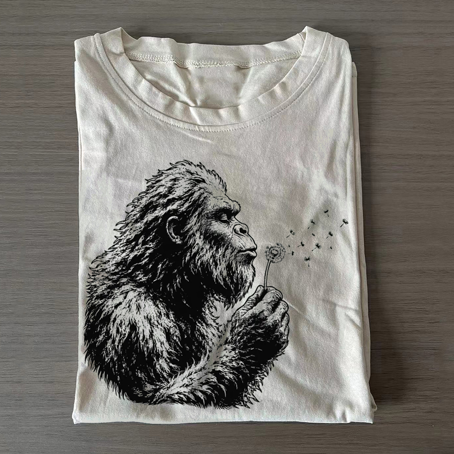Bigfoot Dandelion T-shirt-Teevibe