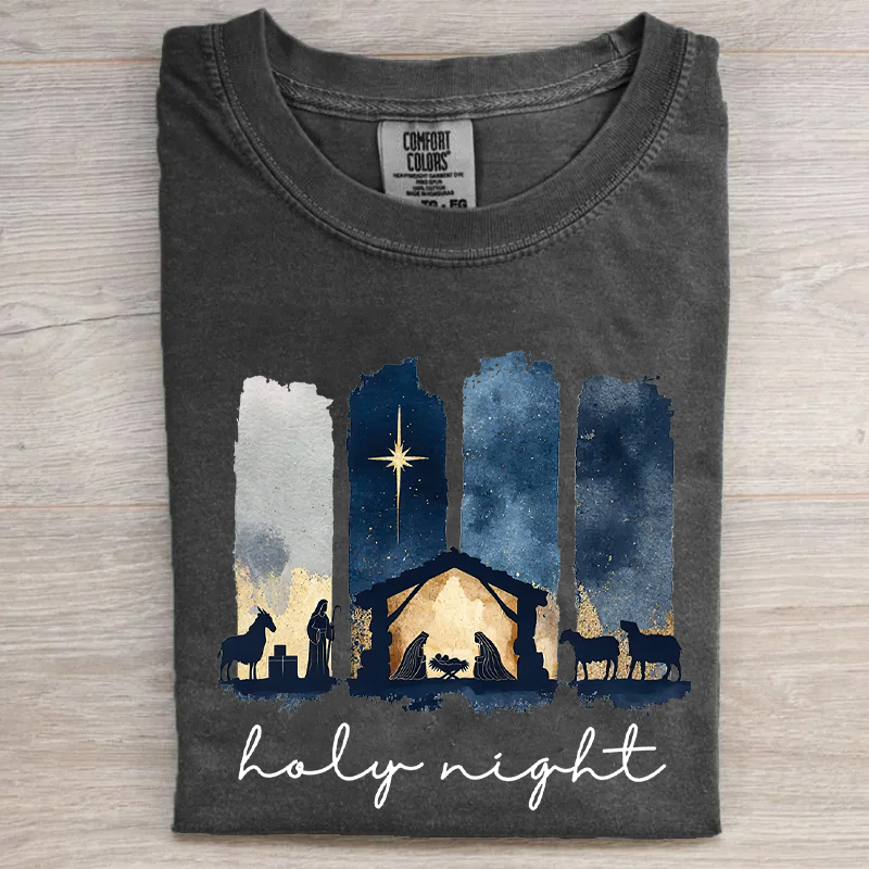 Holy Night T-shirt-Teevibe