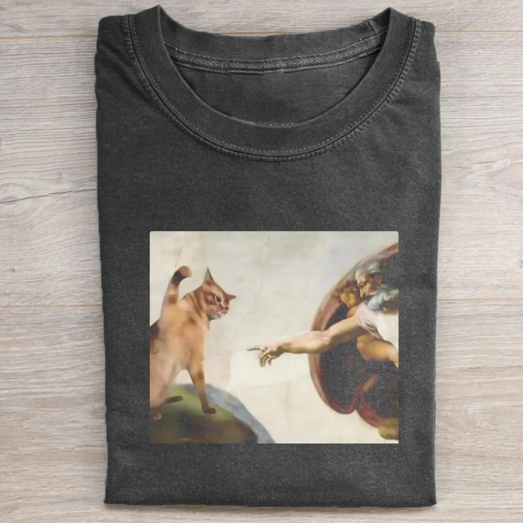 Funny Cat T-shirt-Teevibe