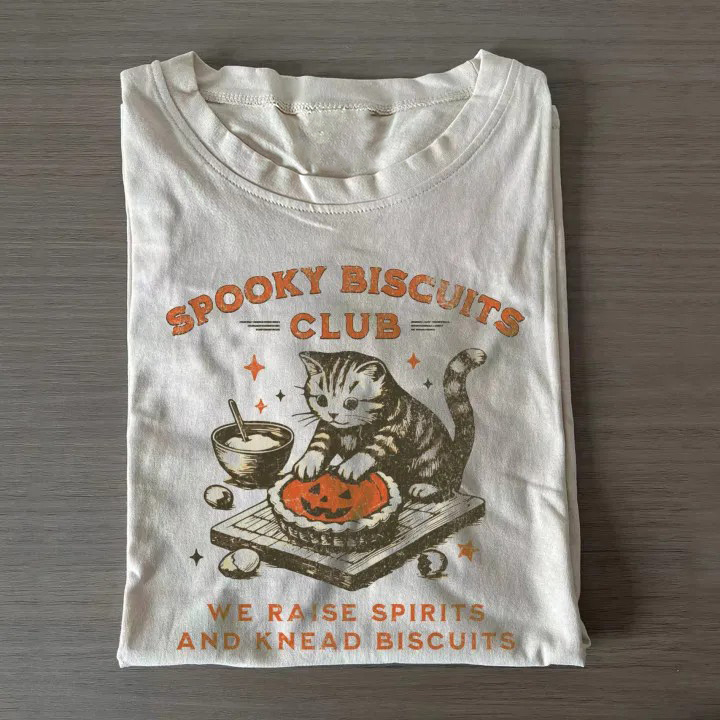 Spooky Cat  T-shirt-Teevibe
