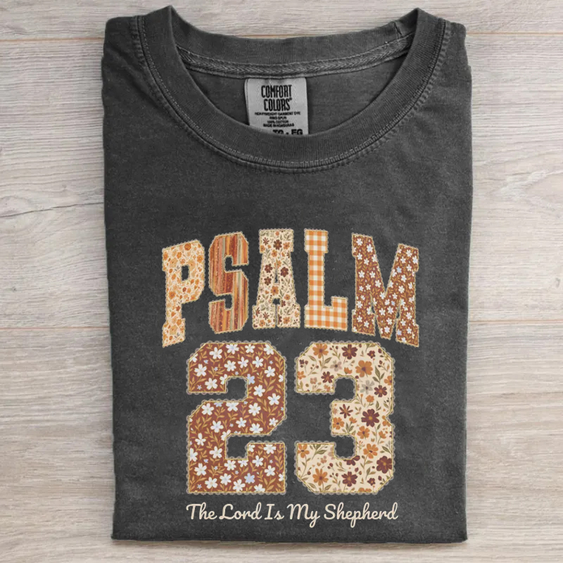 Psalm 23 The Lord Is My Shepherd T-shirt-Teevibe