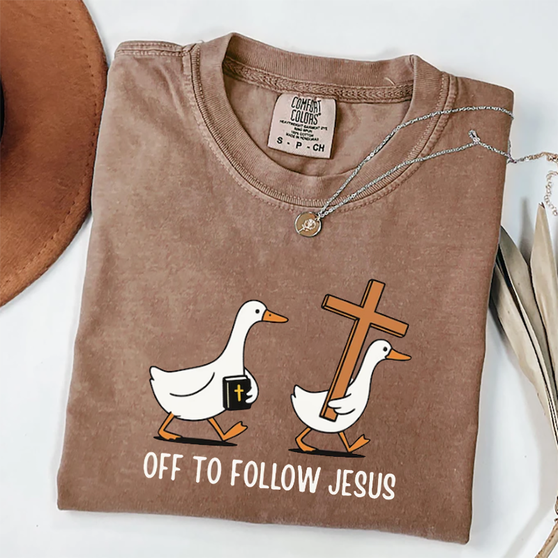 Funny Christian Silly Goose T-shirt-Teevibe