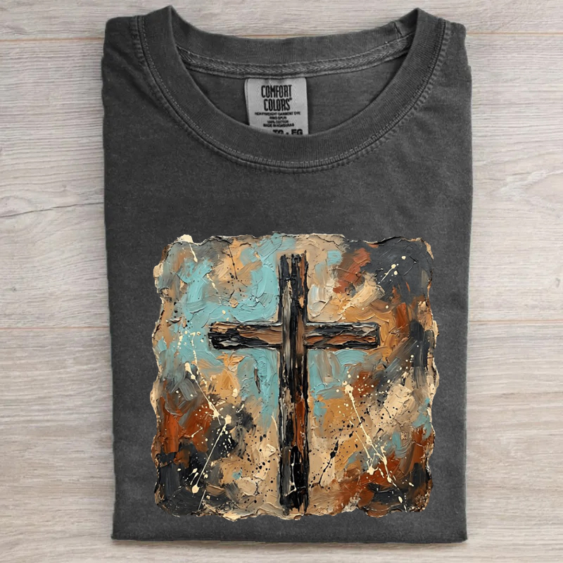Christian Cross T-shirt-Teevibe