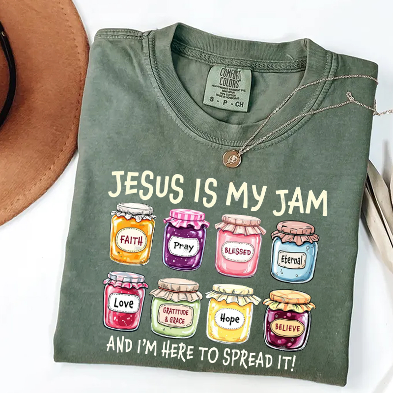 Jesus Is My Jam Christian T-shirt-Teevibe