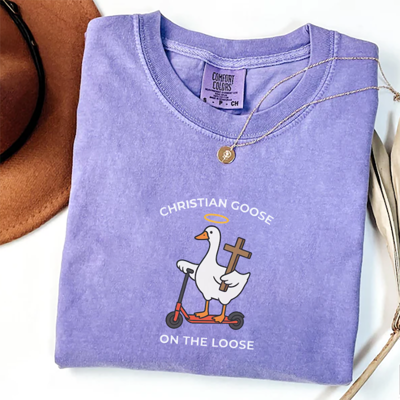 Christian Goose on the Loose T-shirt-Teevibe