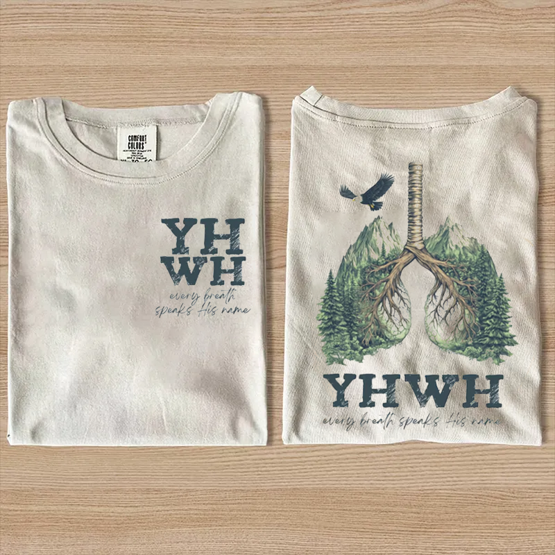 YHWH Lungs Christian T-shirt-Teevibe