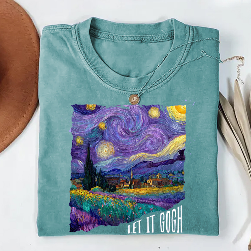 Let it Gogh T-shirt-Teevibe