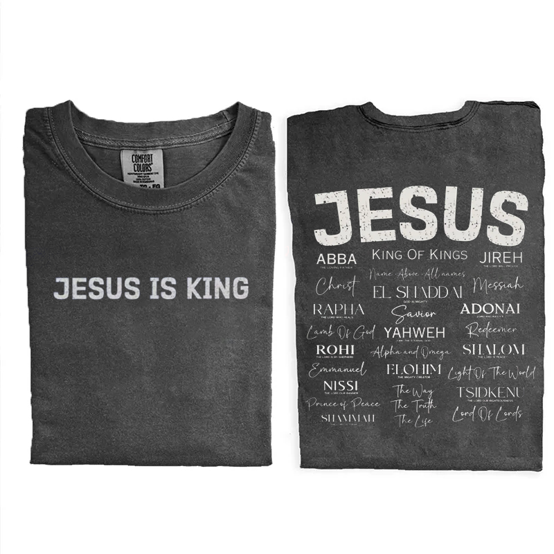Jesus Is King T-shirt-Teevibe