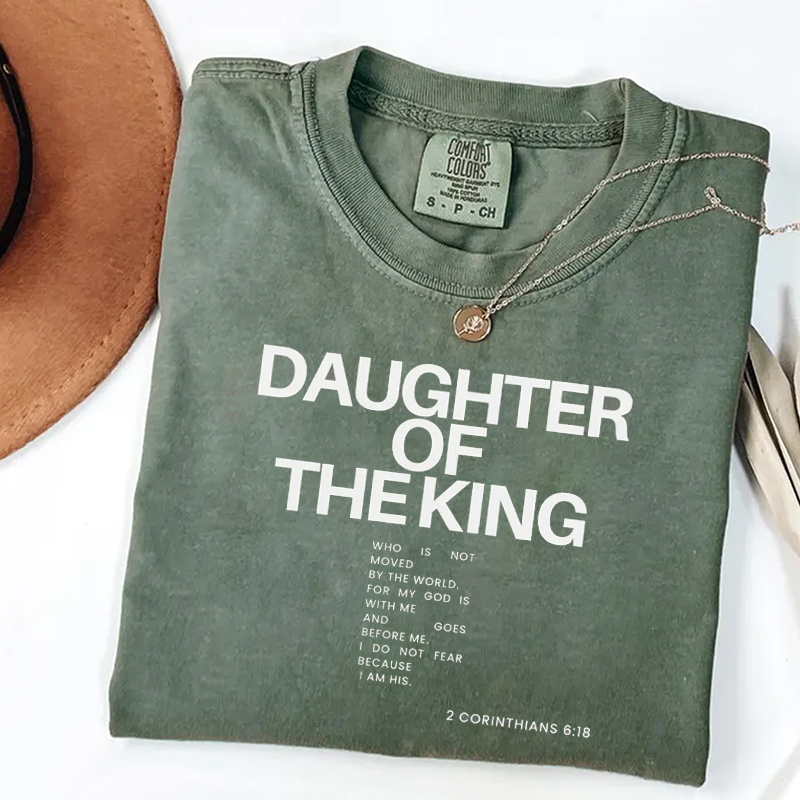 Daughter of the King Christian T-shirt-Teevibe