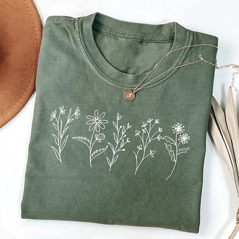 Wildflower T-shirt-Teevibe