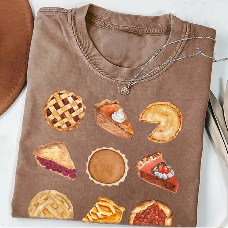 Pumpkin Pie T-shirt-Teevibe