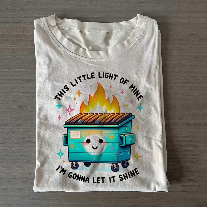Dumpster Fire T-shirt-Teevibe