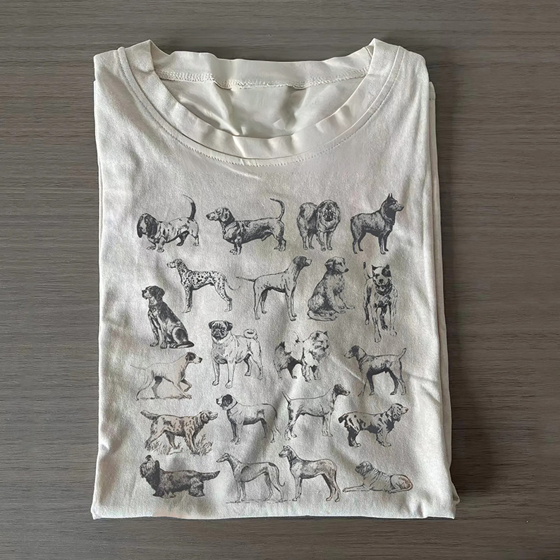 Vintage Dog T-shirt-Teevibe