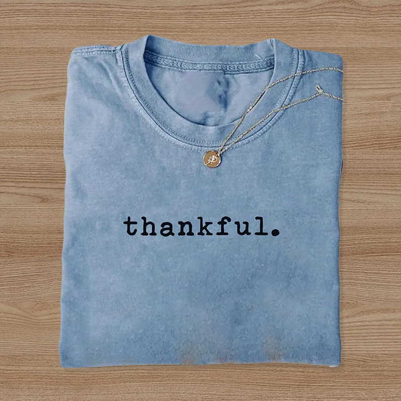 thankful T-shirt-Teevibe