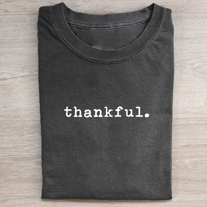 thankful T-shirt-Teevibe