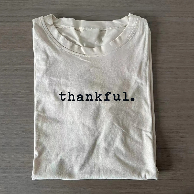 thankful T-shirt-Teevibe