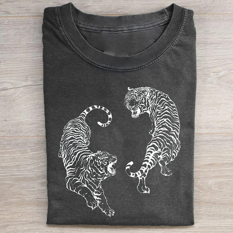 Vintage Tiger T-shirt-Teevibe