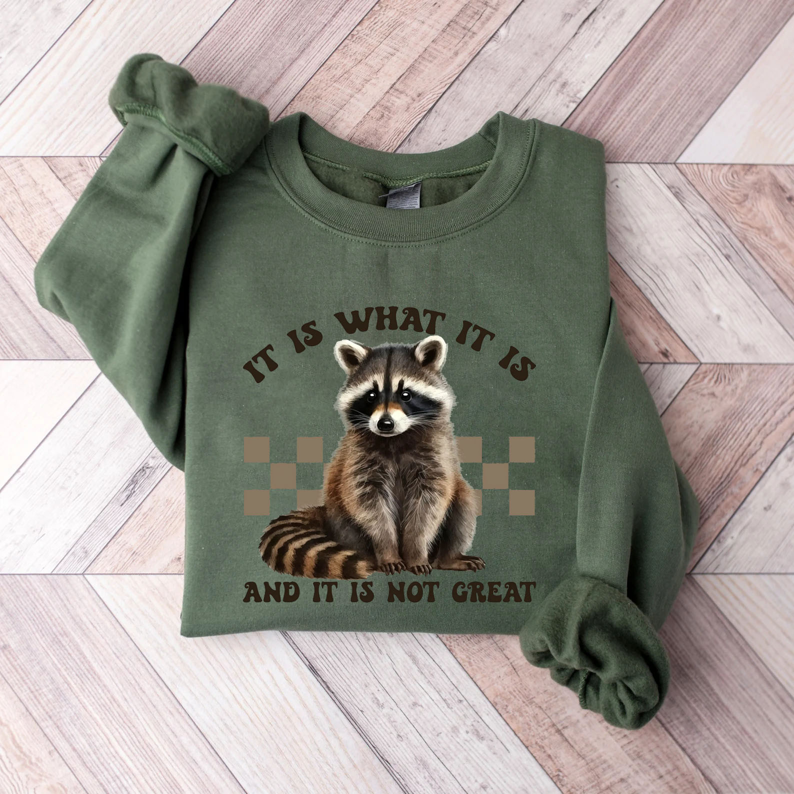 It Is What It Is and It Is not Great Sweatshirt-Teevibe