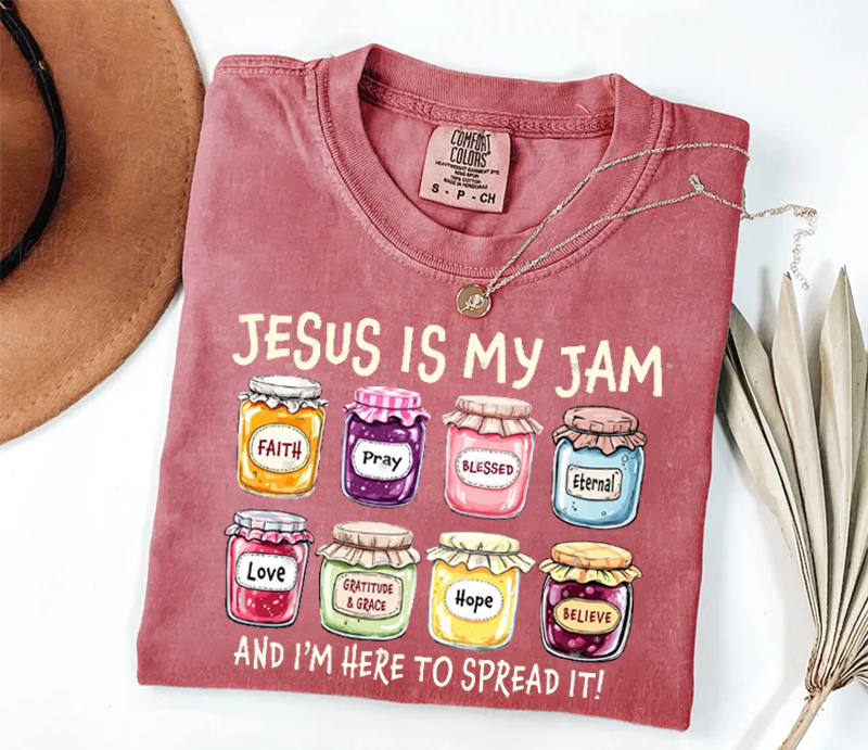 Jesus Is My Jam Christian T-shirt-Teevibe