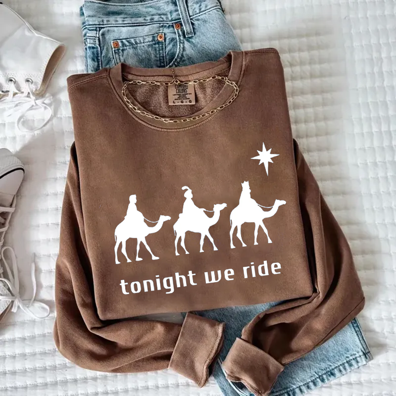Tonight We Ride Sweatshirt-Teevibe