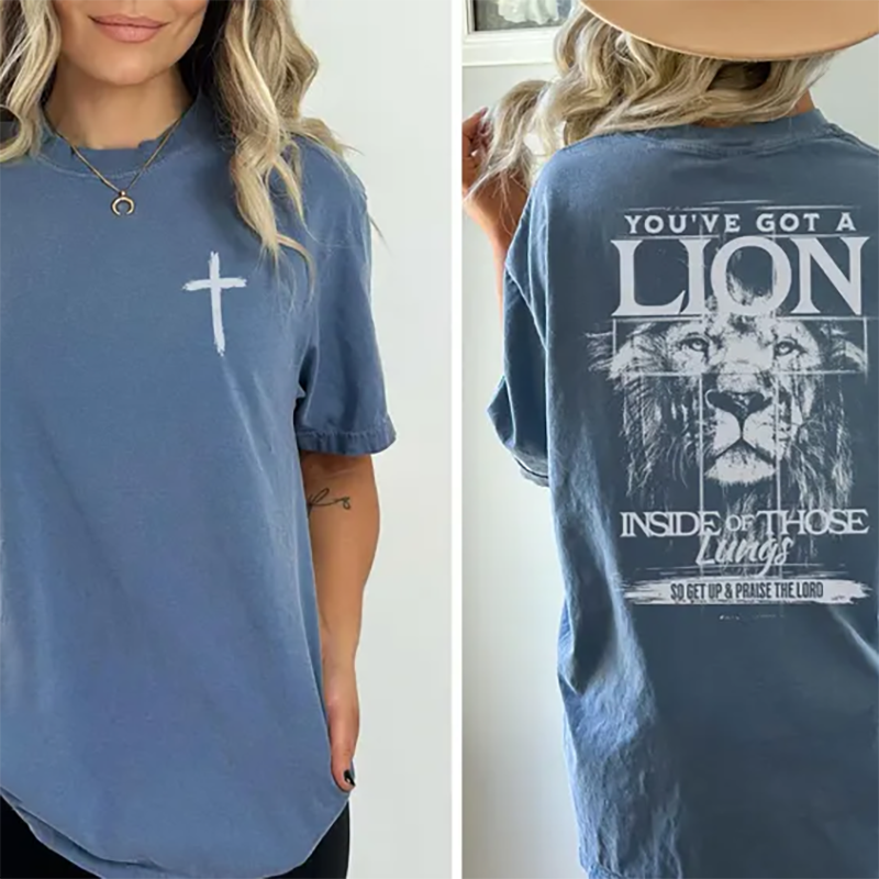 You've Got A Lion Inside Those Lungs T-shirt-Teevibe