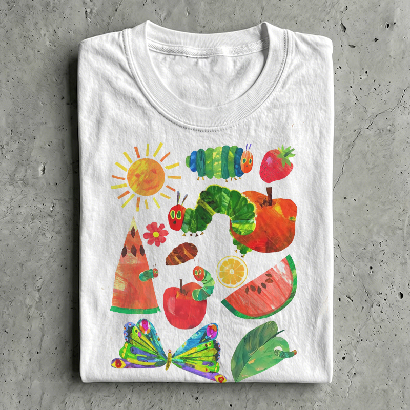 Caterpillar Children's Book T-shirt-Teevibe