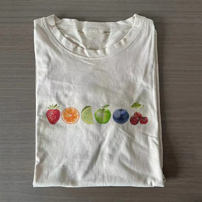 Fruity Y2K T-shirt-Teevibe